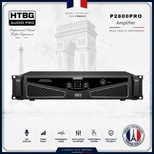 Cục Đẩy 2 Kênh Mạch Class H HTBG P2800PRO